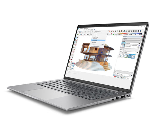 HP ZBook 8 G1i 14, Intel Core Ultra 7, 2 GHz, 35,6 cm (14"), 2560 x 1600 Pixels, 32 GB, 1 TB