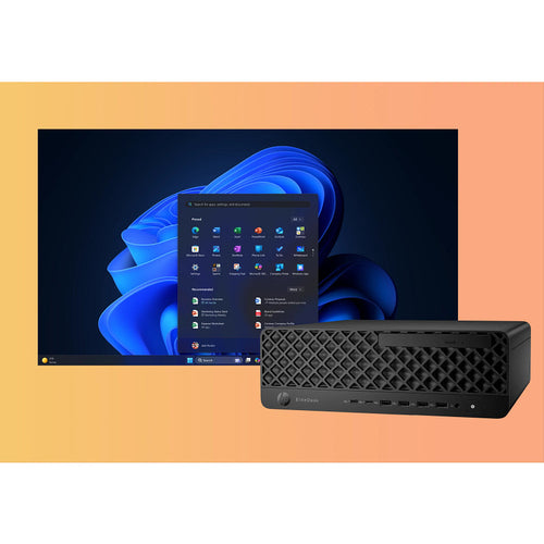 HP EliteDesk 8 SFF G1i AI, 2,4 GHz, Intel Core Ultra 7, 265, 16 GB, 512 GB, Windows 11 Pro