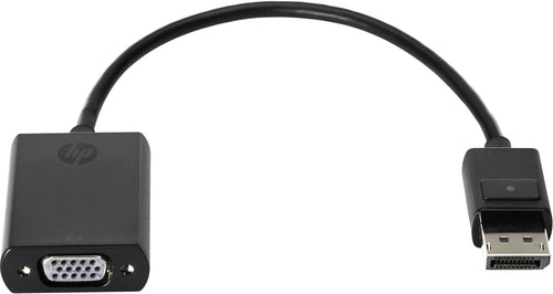 HP DisplayPort-naar-VGA adapter, 0,2 m, DisplayPort, VGA (D-Sub), Mannelijk, Vrouwelijk, Koper