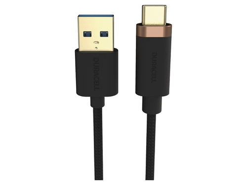 Duracell USB7031A, Zwart, 5 mm, 1000 mm, 5 mm, 67 g, 105 mm