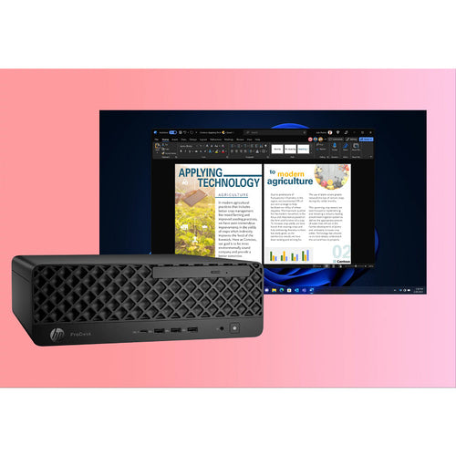HP ProDesk 4 SFF G1i AI, 2,4 GHz, Intel Core Ultra 7, 16 GB, 512 GB, DVD±RW, Windows 11 Pro