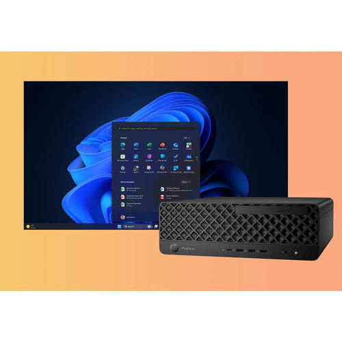 HP ProDesk 4 SFF G1i AI, 2,4 GHz, Intel Core Ultra 7, 16 GB, 512 GB, DVD±RW, Windows 11 Pro