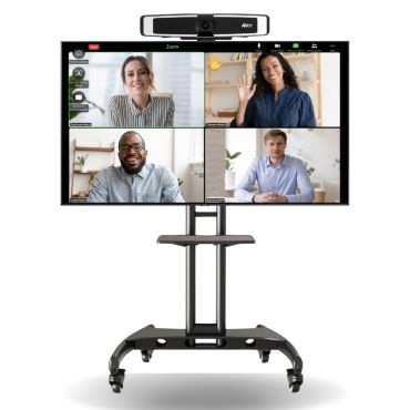 Video Conferrentie set Polycom + Samsung scherm + Rolstandaard