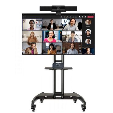 Video Conferrentie set Polycom + Samsung scherm + Rolstandaard