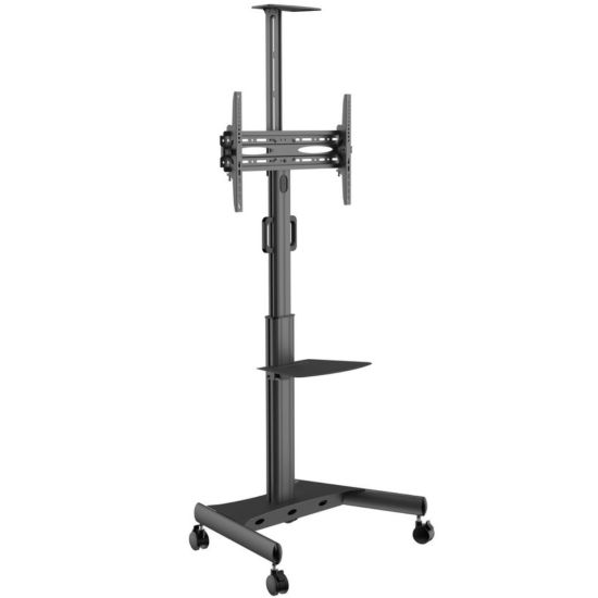 Mobiele standaard voor 32" tot 65" scherm met camera-ondersteuning