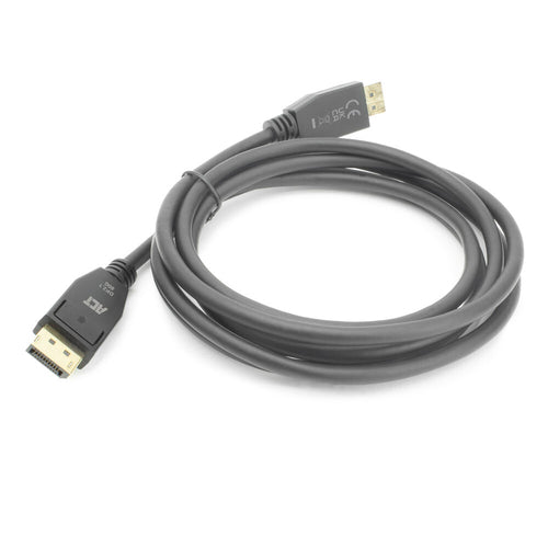 ACT AK4082, 2 m, DisplayPort, DisplayPort, Mannelijk, Mannelijk, 7680 x 4320 Pixels
