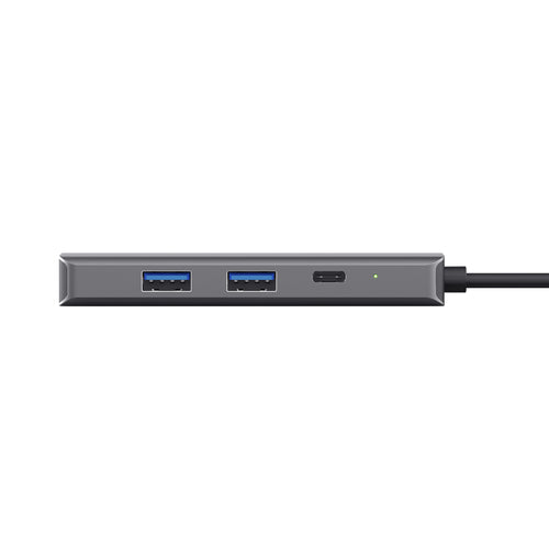 Trust Dalyx, USB Type-C, USB 2.0, 1000 Mbit/s, 60 Hz, 3840 x 2160 Pixels, Zilver