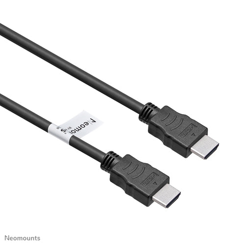 Neomounts HDMI15MM HDMI kabel - 5 meter, Zwart, Kunststof, 190 g, 290 mm, 9 mm, 300 mm