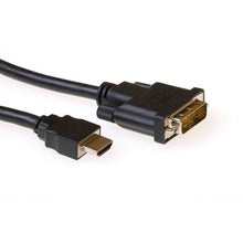 ACT Verloopkabel HDMI A male naar DVI-D male 1.00 m, 1 m, HDMI, DVI-D, Mannelijk, Mannelijk, Zwart