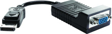 HP DisplayPort-naar-VGA adapter, 0,2 m, DisplayPort, VGA (D-Sub), China, Mannelijk/Vrouwelijk, Bedrijf
