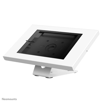 Neomounts DS15-630WH1 Tablet standaard bureau en wand 9.7-11" - vergrendelbaar, 27,9 cm (11"), 24,6 cm (9.7"), Wit, Staal, 90Â°, Bureau