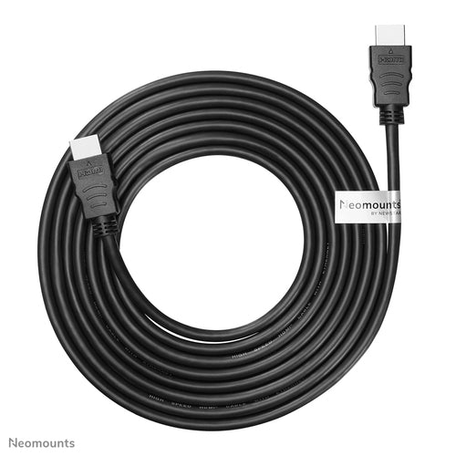 Neomounts HDMI10MM HDMI kabel - 3 meter, Zwart, Kunststof, 140 g, 290 mm, 7 mm, 300 mm
