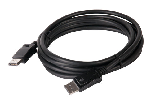 CLUB3D Displayport 1.2 Cable M/M 3Meter 4K60Hz 21.6Gbps, 3 m, DisplayPort, DisplayPort, Mannelijk, Mannelijk, 3840 x 2160 Pixels