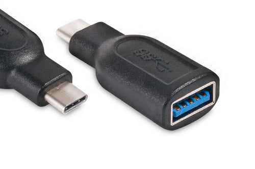 CLUB3D USB 3.1 Type C to USB 3.0 Adapter, USB Type C 3.1, USB 3.0, 0,043 m, Zwart