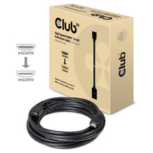 CLUB3D High Speed HDMIâ¢ 1.4 HD Extension Kabel 5meter M/F, 5 m, HDMI Type A (Standaard), HDMI Type A (Standaard), 3D, 10,2 Gbit/s, Zwart