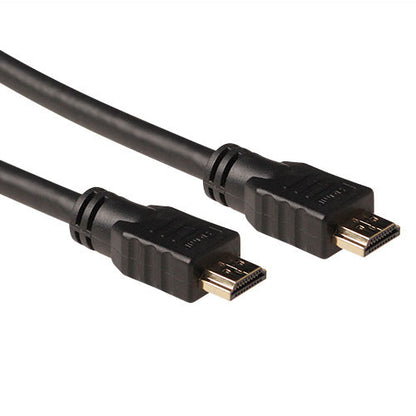 ACT 5 meter High Speed kabel v2.0 HDMI-A male - HDMI-A male (AWG30), 5 m, HDMI Type A (Standaard), HDMI Type A (Standaard), Zwart