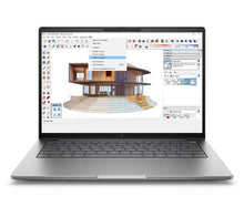HP ZBook 8 G1i 14, Intel Core Ultra 7, 2 GHz, 35,6 cm (14"), 2560 x 1600 Pixels, 32 GB, 1 TB