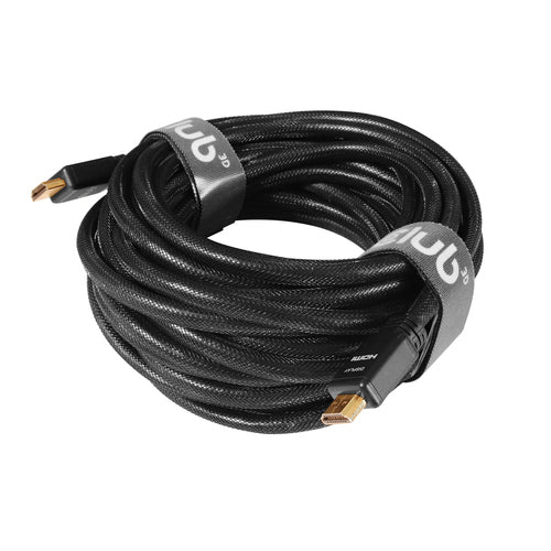 CLUB3D HDMI 2.0 4K60Hz RedMere Kabel 10 meter, 10 m, HDMI Type A (Standaard), HDMI Type A (Standaard), 3D, 18 Gbit/s, Zwart