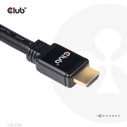 CLUB3D HDMI 2.0 4K60Hz UHD RedMere Kabel 15 meter, 15 m, HDMI Type A (Standaard), HDMI Type A (Standaard), 3D, 18 Gbit/s, Zwart
