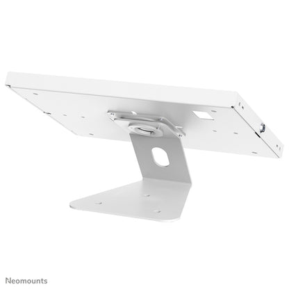 Neomounts DS15-630WH1 Tablet standaard bureau en wand 9.7-11" - vergrendelbaar, 27,9 cm (11"), 24,6 cm (9.7"), Wit, Staal, 90Â°, Bureau