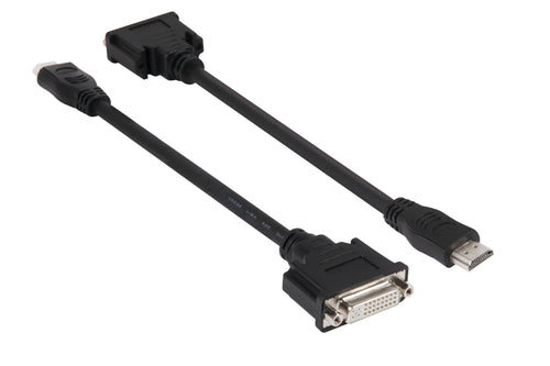 CLUB3D HDMI to DVI Single Link Passive Adapter, 0,40 m, HDMI, DVI, Mannelijk, Vrouwelijk, 1920 x 1200 Pixels