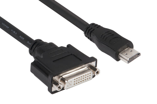 CLUB3D HDMI to DVI Single Link Passive Adapter, 0,40 m, HDMI, DVI, Mannelijk, Vrouwelijk, 1920 x 1200 Pixels