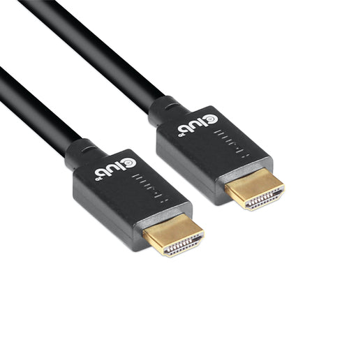 CLUB3D Ultra High Speed HDMI 4K120Hz, 144Hz Certified Cable 48Gbps M/M 2 m / 6.56 ft, 2 m, HDMI Type A (Standaard), HDMI Type A (Standaard), 10240 x 4320 Pixels, 3D, Zwart