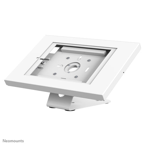 Neomounts DS15-630WH1 Tablet standaard bureau en wand 9.7-11" - vergrendelbaar, 27,9 cm (11"), 24,6 cm (9.7"), Wit, Staal, 90Â°, Bureau
