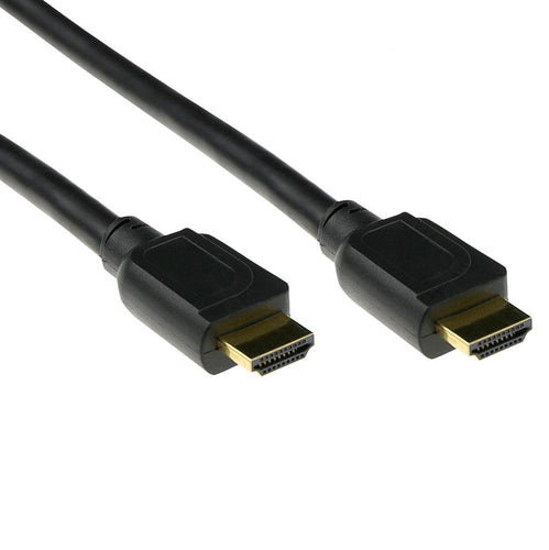 ACT 5 meter HDMI High Speed premium certified kabel v2.0 HDMI-A male - HDMI-A male, 5 m, HDMI Type A (Standaard), HDMI Type A (Standaard), 18 Gbit/s, Audio Return Channel (ARC), Zwart