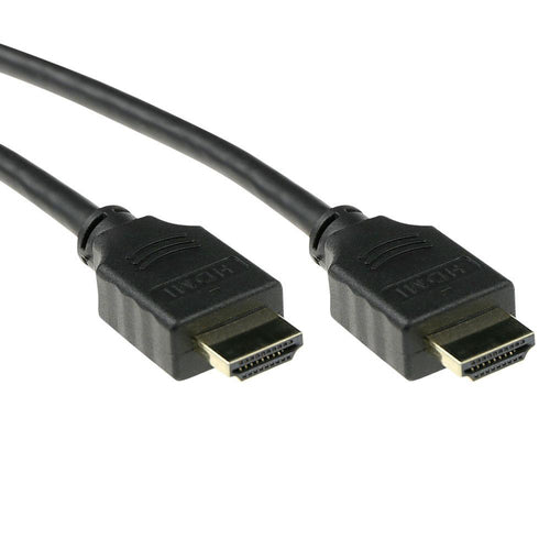 ACT 2 meter HDMI High Speed premium certified kabel v2.0 HDMI-A male - HDMI-A male, 2 m, HDMI Type A (Standaard), HDMI Type A (Standaard), 18 Gbit/s, Audio Return Channel (ARC), Zwart