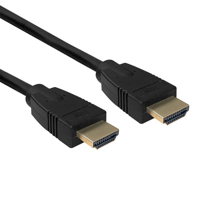 ACT 1 meter HDMI 8K Ultra High Speed kabel v2.1 HDMI-A male - HDMI-A male, 1 m, HDMI Type A (Standaard), HDMI Type A (Standaard), 48 Gbit/s, Zwart