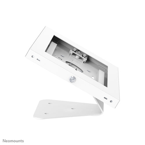 Neomounts DS15-630WH1 Tablet standaard bureau en wand 9.7-11" - vergrendelbaar, 27,9 cm (11"), 24,6 cm (9.7"), Wit, Staal, 90Â°, Bureau