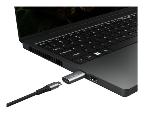 Trust Calyx, USB Type-C, USB Type-A, Grijs