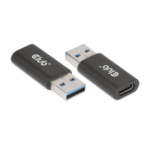 CLUB3D USB 3.2 Gen1 Type A to USB 3.2 Gen1 Type C Adapter M/F, USB A, USB TYPE C, 0 m, Zwart
