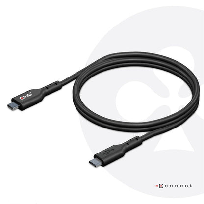 CLUB3D USB 3.2 Gen1 Type-C to Micro USB Cable M/M 1m /3.28ft, 1 m, USB C, Micro-USB B, USB 3.2 Gen 1 (3.1 Gen 1), 5 Gbit/s, Zwart