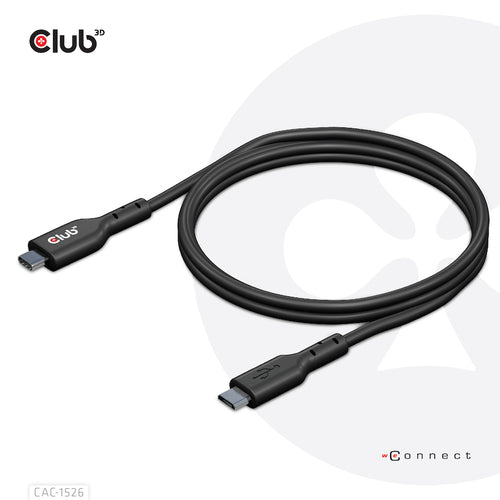 CLUB3D USB 3.2 Gen1 Type-C to Micro USB Cable M/M 1m /3.28ft, 1 m, USB C, Micro-USB B, USB 3.2 Gen 1 (3.1 Gen 1), 5 Gbit/s, Zwart