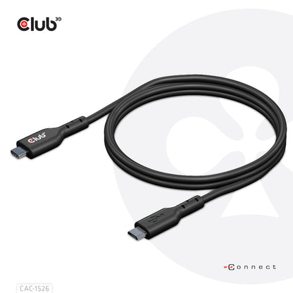 CLUB3D USB 3.2 Gen1 Type-C to Micro USB Cable M/M 1m /3.28ft, 1 m, USB C, Micro-USB B, USB 3.2 Gen 1 (3.1 Gen 1), 5 Gbit/s, Zwart