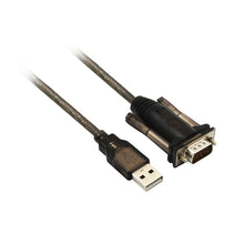 ACT USB naar Serieel Converter (Basic Version), Zwart, 1,5 m, USB Type-A, DB-9, Mannelijk, Mannelijk