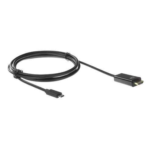ACT USB-C naar HDMI kabel 2 meter, 2 m, USB Type-C, HDMI Type A (Standaard), Mannelijk, Mannelijk, Recht