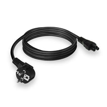 ACT Netsnoer CEE7/7 male (haaks) - C5 zwart 2 m, 2 m, CEE7/7, C5 stekker, 250 V, 2.5 A