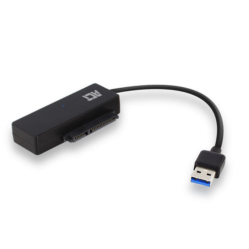ACT USB 3.2 Gen1 naar 2,5/3,5 inch SATA Adapterkabel voor SSD/HDD, 2.5/3.5" SATA, USB A, 0,45 m, Zwart