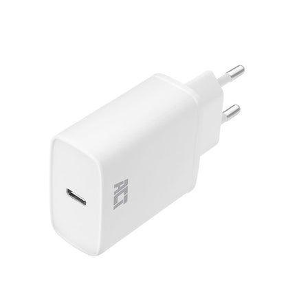 ACT Compacte USB-C Lader 20W voor snel opladen, Binnen, 12 V, Wit