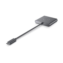 DELL adapter USB-C naar HDMI/DP met Power Pass-Through, Bedraad, USB 3.2 Gen 2 (3.1 Gen 2) Type-C, Zwart, 3840 x 2160 Pixels, Dell, 3840 x 2160 Pixels