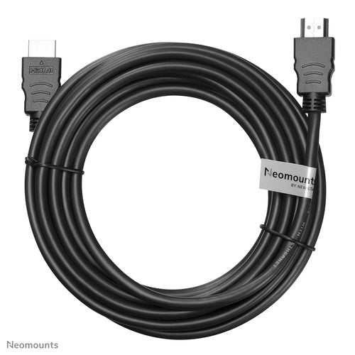 Neomounts HDMI15MM HDMI kabel - 5 meter, Zwart, Kunststof, 190 g, 290 mm, 9 mm, 300 mm