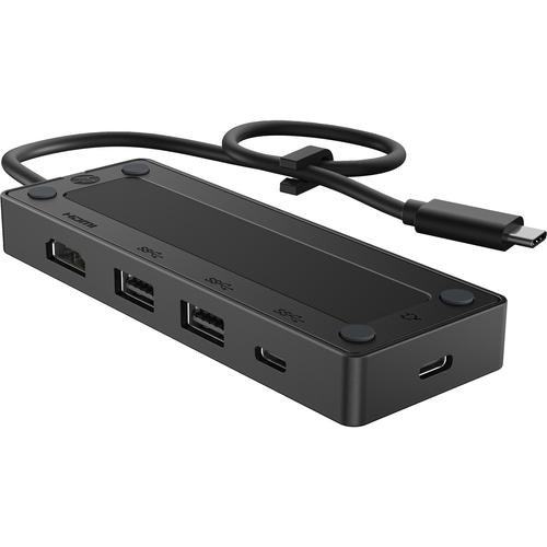 HP USB-C Travel Hub G3, Docking, USB 3.2 Gen 1 (3.1 Gen 1) Type-C, Zwart, Vietnam, USB, 116 mm