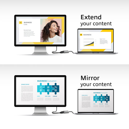 ACT USB-C naar HDMI adapter, 3.2 Gen 1 (3.1 Gen 1), USB Type-C, HDMI-uitgang, 4096 x 2160 Pixels