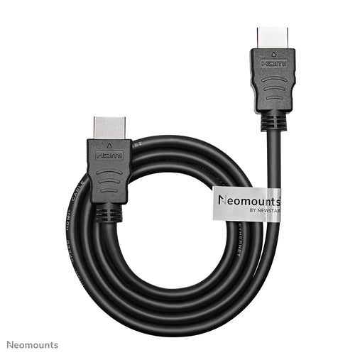 Neomounts HDMI3MM HDMI kabel - 1 meter, Zwart, Kunststof, 60 g, 250 mm, 3 mm, 300 mm