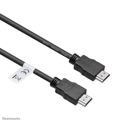 Neomounts HDMI6MM HDMI kabel - 1.8 meter, Zwart, Kunststof, 90 g, 320 mm, 5 mm, 300 mm