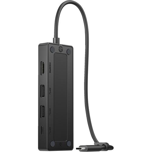 HP USB-C Travel Hub G3, Docking, USB 3.2 Gen 1 (3.1 Gen 1) Type-C, Zwart, Vietnam, USB, 116 mm