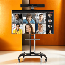 Video Conferrentie set Polycom + Samsung scherm + Rolstandaard